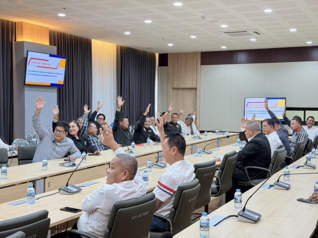 ประชุมคณะกรรมการสันนิบาตเทศบาลจังหวัดพัทลุง ณ ห้องประชุมชั้น 3 (หลังใหม่) สำนักงานเทศบาลเมืองพัทลุง
