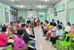 การอบรมโครงการส่งเสริมสุขภาพจิตผู้ดูแลผู้ป่วยที่มีภาวะพึ่งพิง จัดโดย รพ.สต.บ้านโตระ