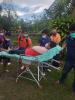 เจ้าหน้าที่กู้ชีพตำบลตำนาน ลงพื้นที่รับผู้ป่วย