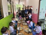 ตรวจติดตามอาหารกลางวัน ของศูนย์พัฒนาเด็กเล็กบ้านเจ็น และโรงเรียนวัดประจิมทิศาราม