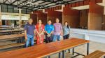 ลงพื้นที่เพื่อติดตามความคืบหน้า งวดที่ 3 ของโครงการก่อสร้างอาคารโรงอาหารของโรงเรียนเทศบาลบ้านทุ่งลานสถิตธรรมาทร
