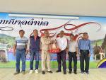 ร่วมเป็นเกียรติเดินทางไปส่งพนักงานเทศบาล รายนายสุชาติ  ศรีนวลเอียด