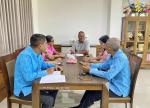ประชุมหัวหน้าส่วนราชการ เพื่อติดตามงาน วางแผนการดำเนินงาน