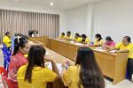 ประชุมเพื่อติดตามงาน วางแผนการดำเนินงานกิจกรรมวันลอยกระทง ประจำปี 2568