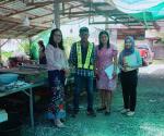 ลงพื้นที่ออกตรวจและประเมินตลาดนัดนายบ้าน ในพื้นที่ หมู่ที่ 11 ตำบลตำนาน