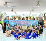 โครงการหนูน้อยปฐมวัยรณรงค์สวมหมวกนิรภัย 100 เปอร์เซ็นต์ ประจำปีงบประมาณ พ.ศ.2565