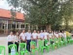 กิจกรรมทำบุญตักบาตรข้าวสวย ข้าวสารอาหารแห้ง เพื่อถวายเป็นพระราชกุศล 28 กรกฎาคม